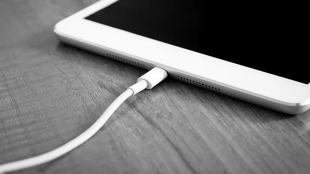 iPad is charging