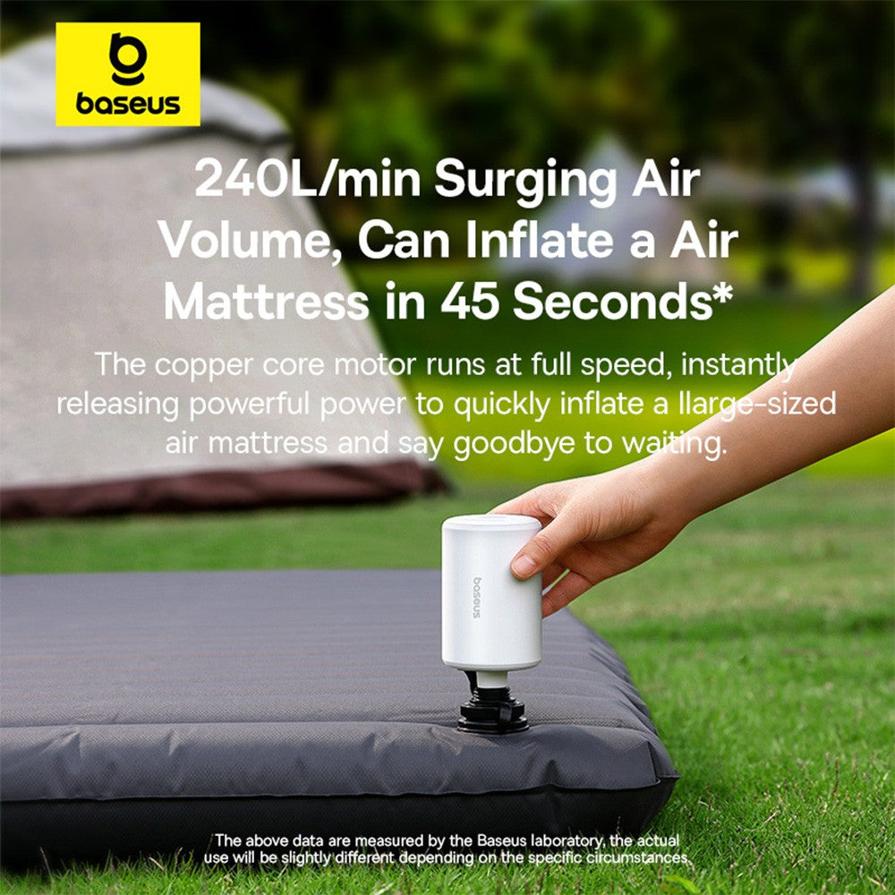 Baseus PocketGo Pro Series Portable Air Pump-Stellar White
