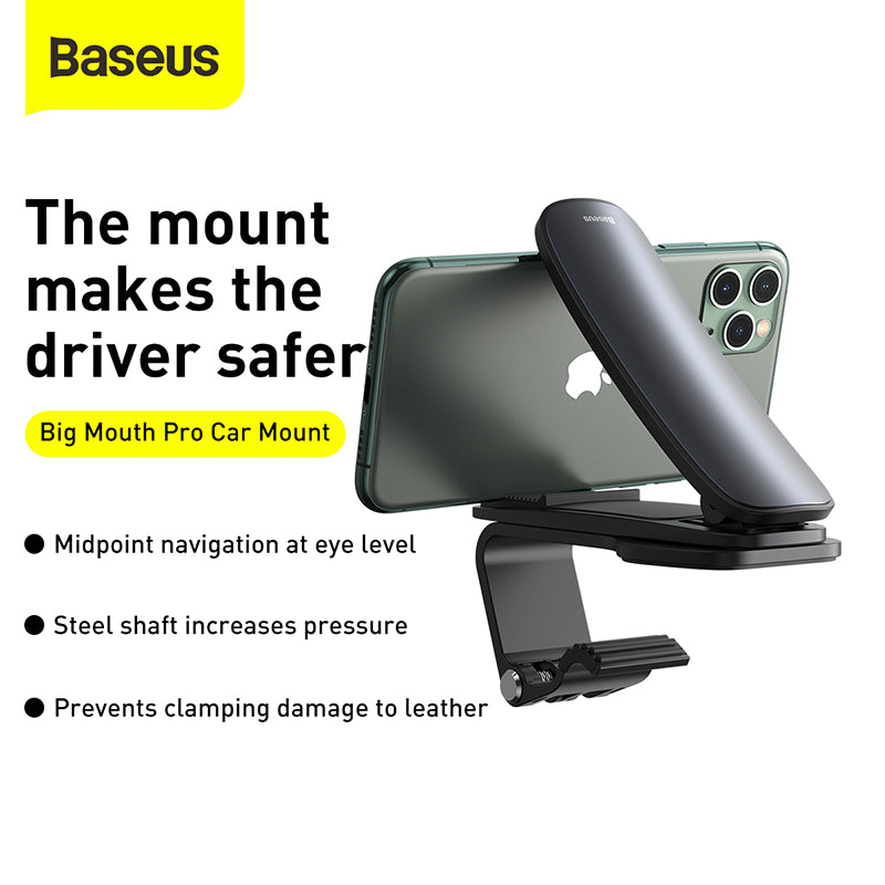 Baseus Big Mouth Pro Car Mount (Applicable to Centre Console)