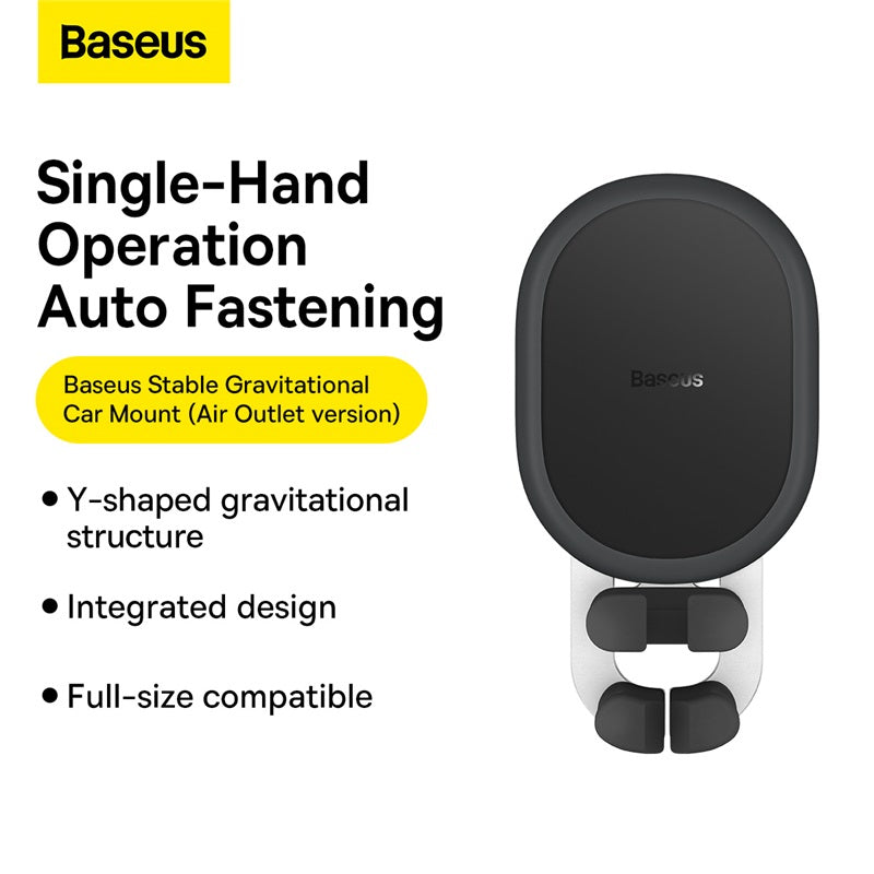 Baseus Stable Gravitational Car Mount Air (Air Outlet Version)
