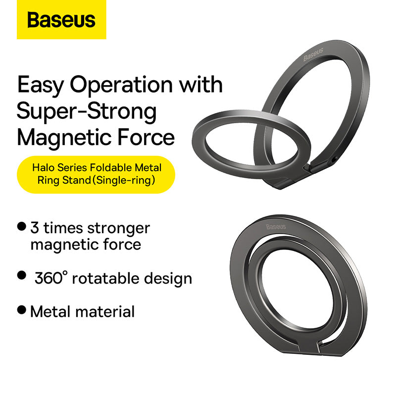 Baseus Halo Series Foldable Metal Ring Stand