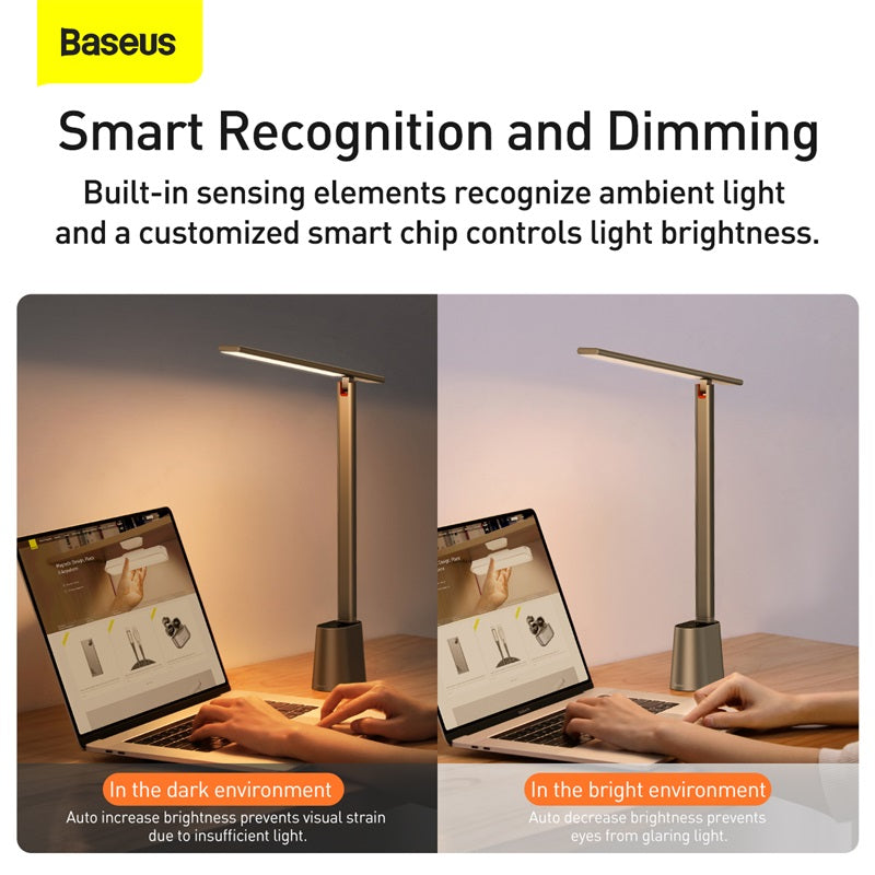 Baseus Smart Eye Series Charging Folding Reading Desk Lamp (Smart Light )
