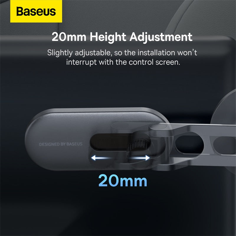 Baseus T-Space Series Folding Metal Car Mount Magnetic Phone Holder