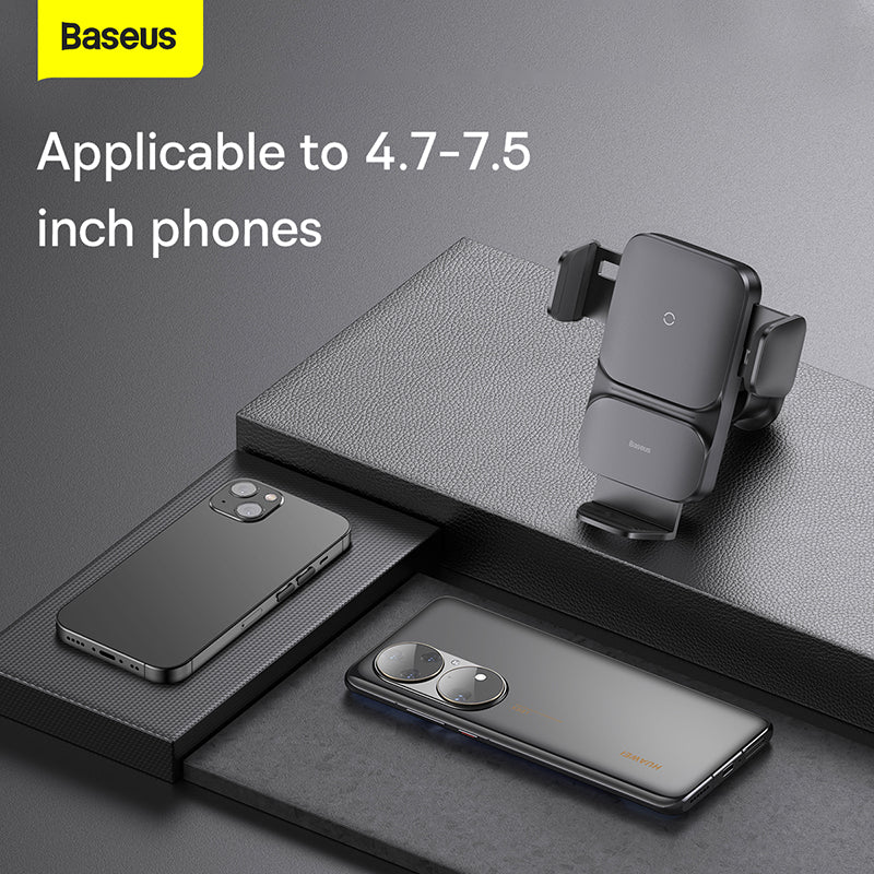 Baseus Wisdom Auto Alignment Car Mount Wireless Charger (QI 15W) (Air Outlet Base)