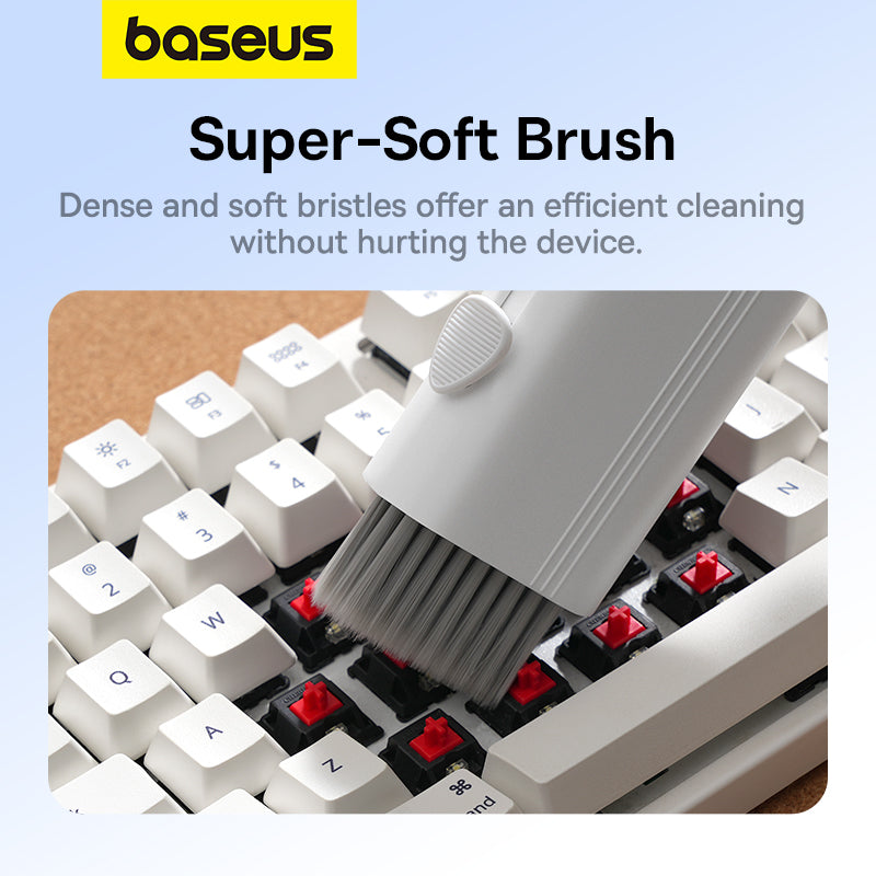 Baseus UltraClean Series Multifunctional Cleaning Kit Moon White