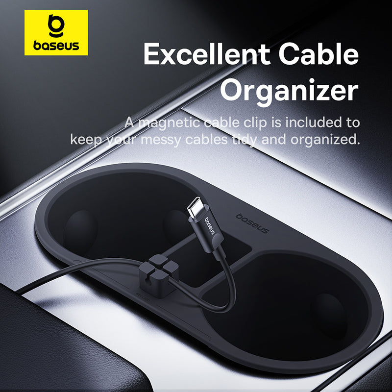 Baseus T-Space Series Cup Holder for Tesla Cluster