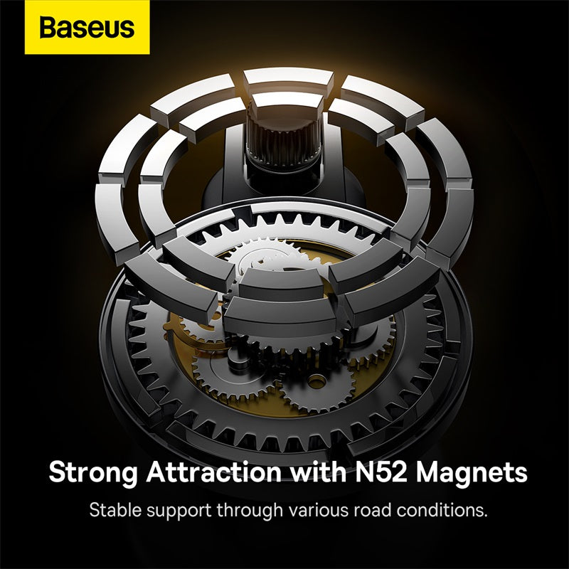 Baseus T-Space Series Folding Metal Car Mount Magnetic Phone Holder