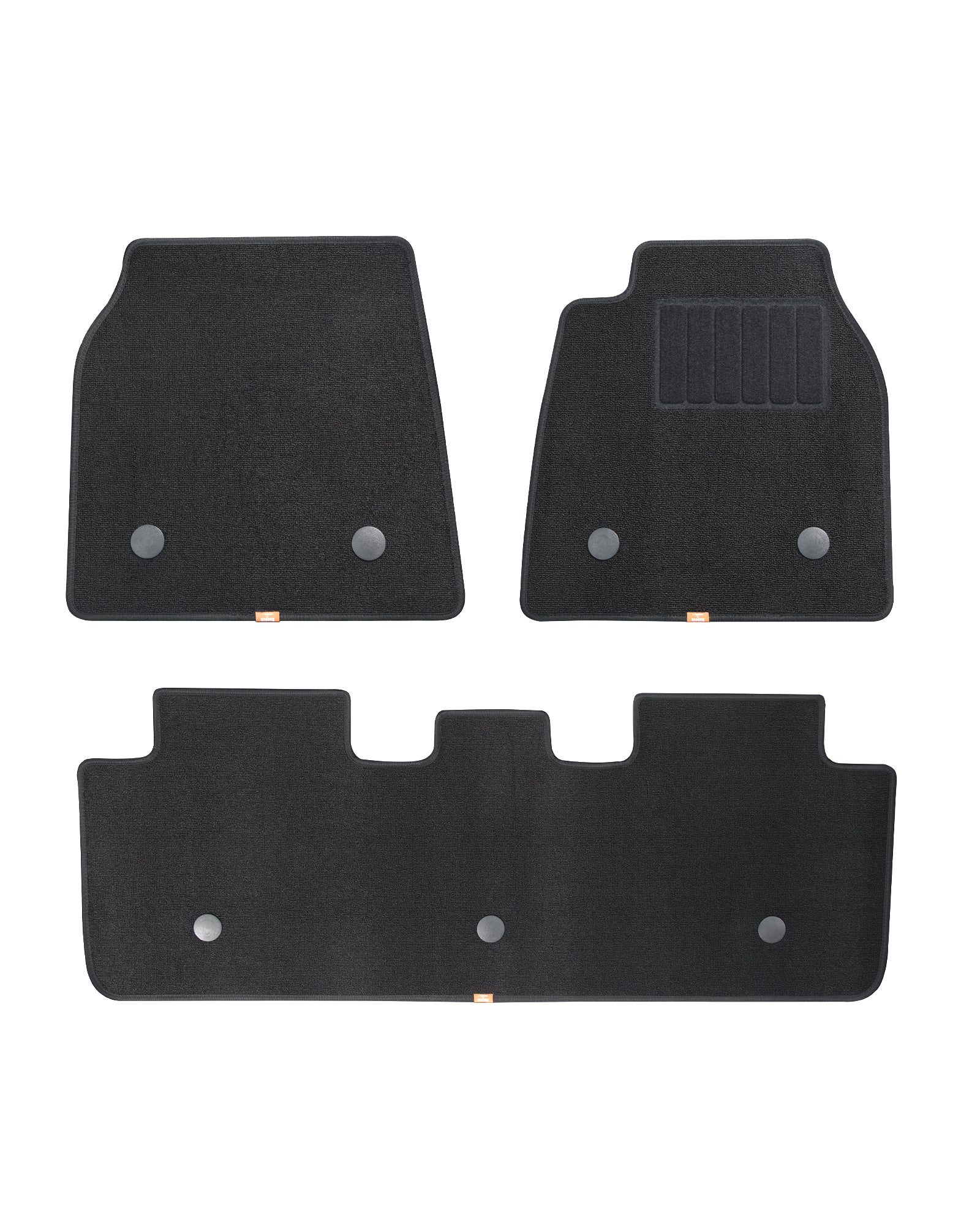 Baseus T-Space Series 6-Piece Floor Mat for Tesla Model Y Polypropylene Cluster