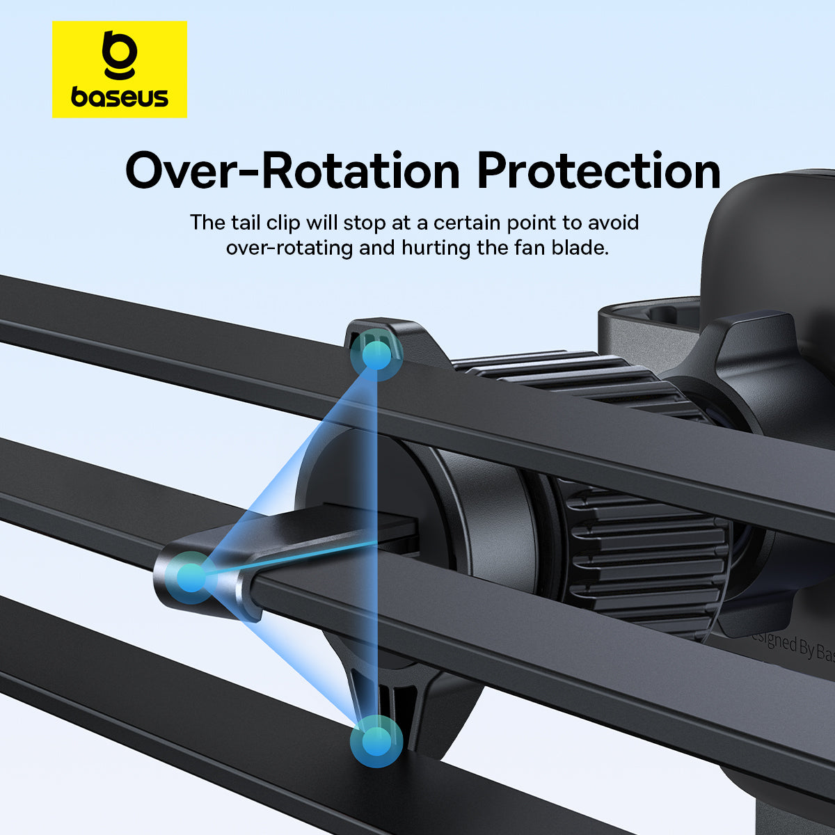Baseus Metal Age 3 Gravity Car Mount (Air Vent Version) NEW