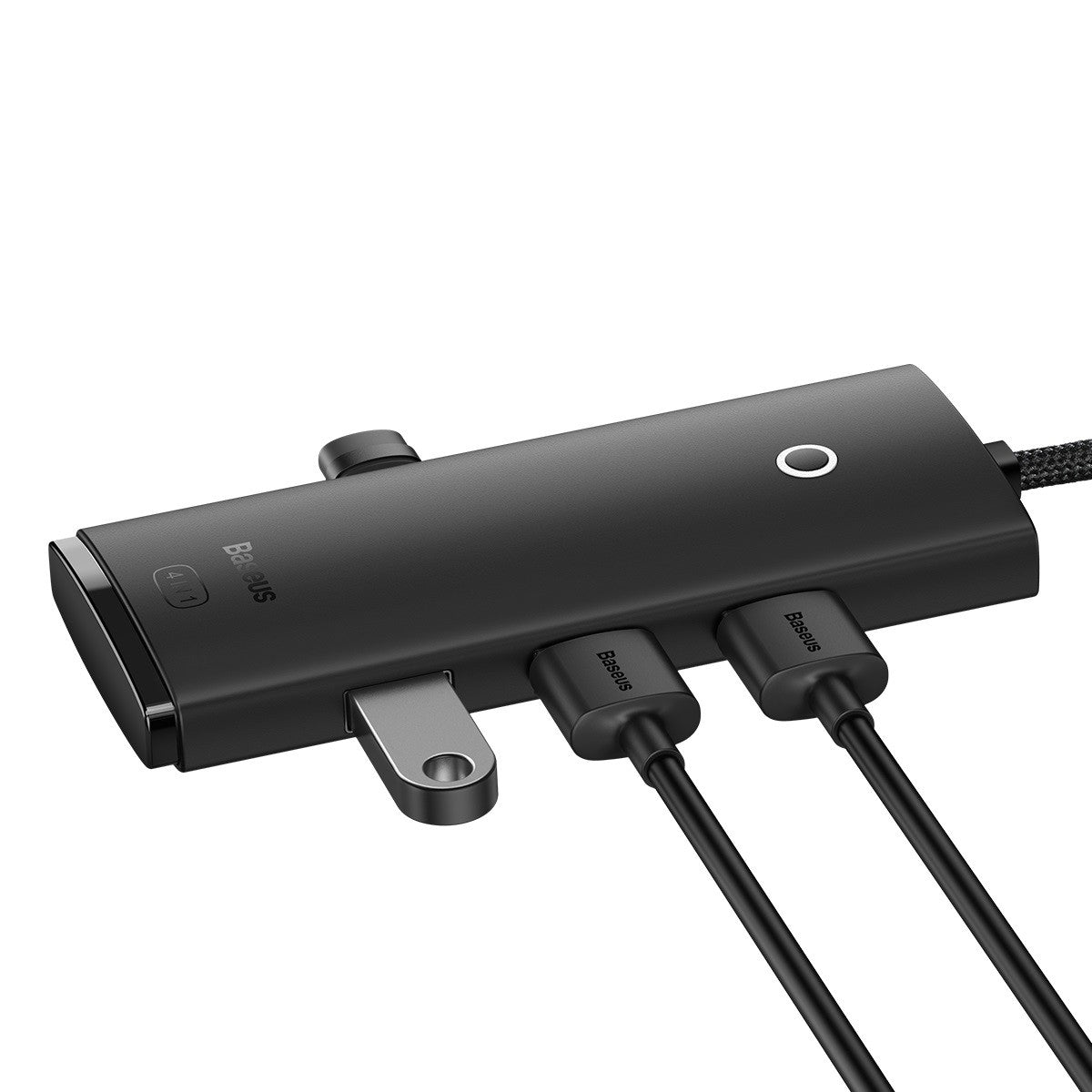 Baseus Lite Series 4-Port Type-C HUB Adapter (Type-C to USB 3.0*4 ) 25cm/1m-Black