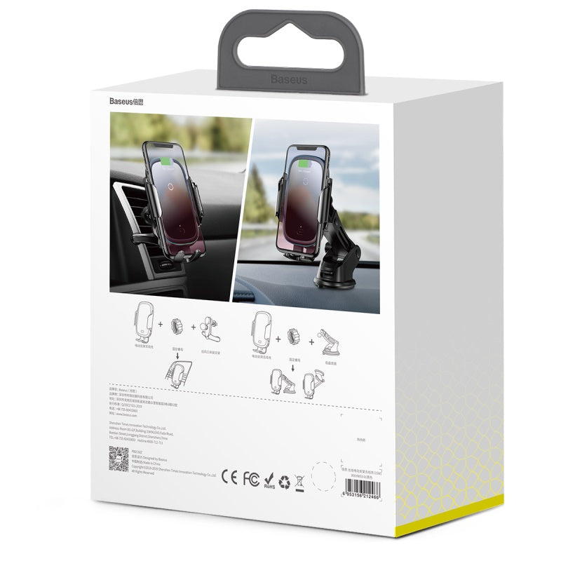 Baseus Light Electric Holder Wireless Charger (15W Qi)