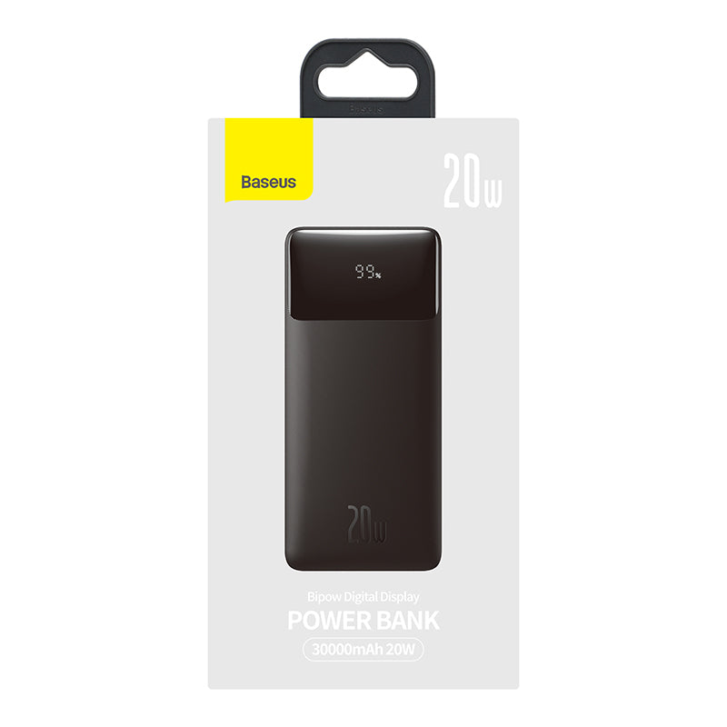 Baseus Bipow Digital Display Fast Charge Power Bank 30000mAh 20W
