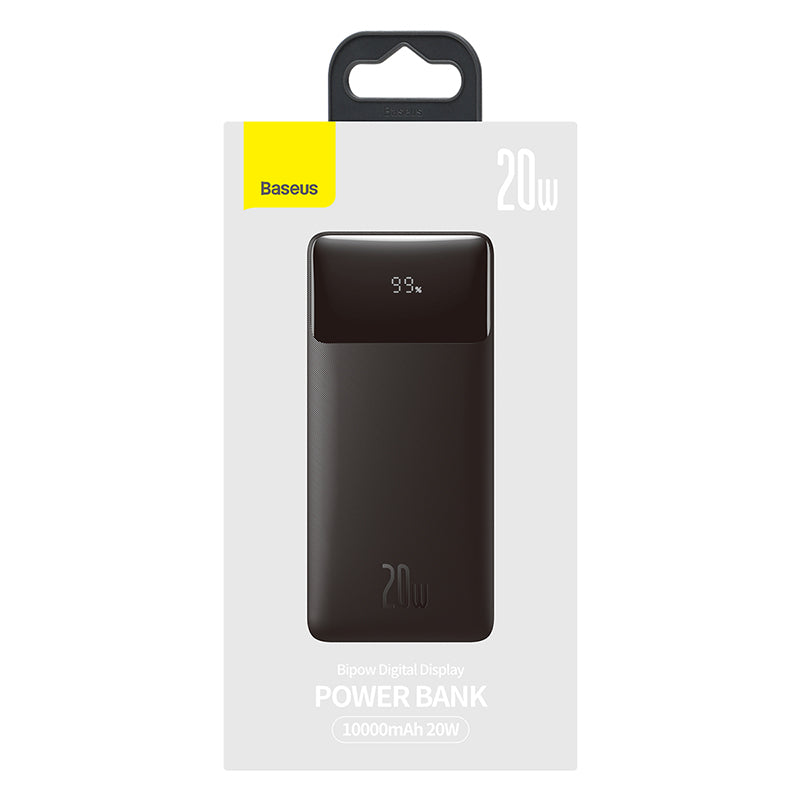 Baseus Bipow Digital Display Fast Charge Power Bank 10000mAh 20W