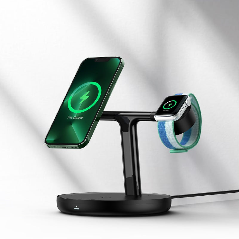 Baseus Swan 3-in-1 Wireless Magnetic Charging Bracket 20W Black Universal Version
