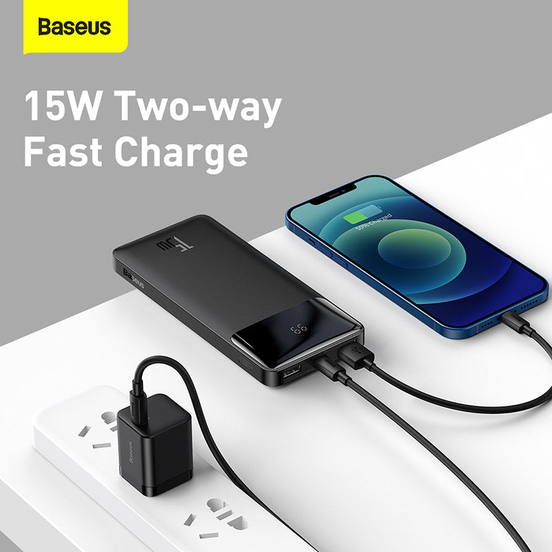 Baseus Bipow Digital Display Power Bank 10000mAh 15W
