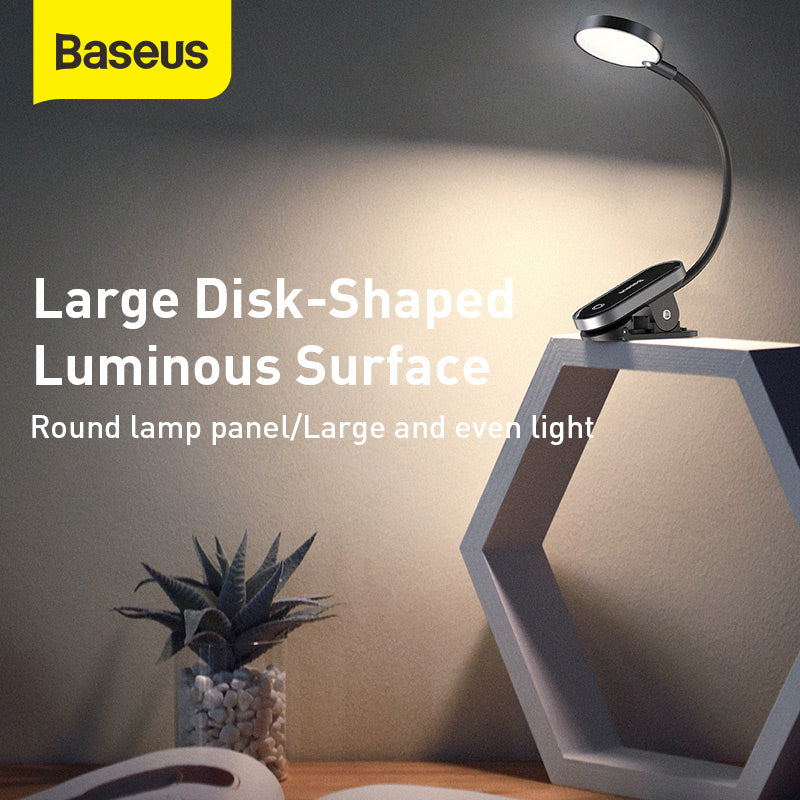 Baseus Comfort Reading Mini Clip Lamp Dark Gray