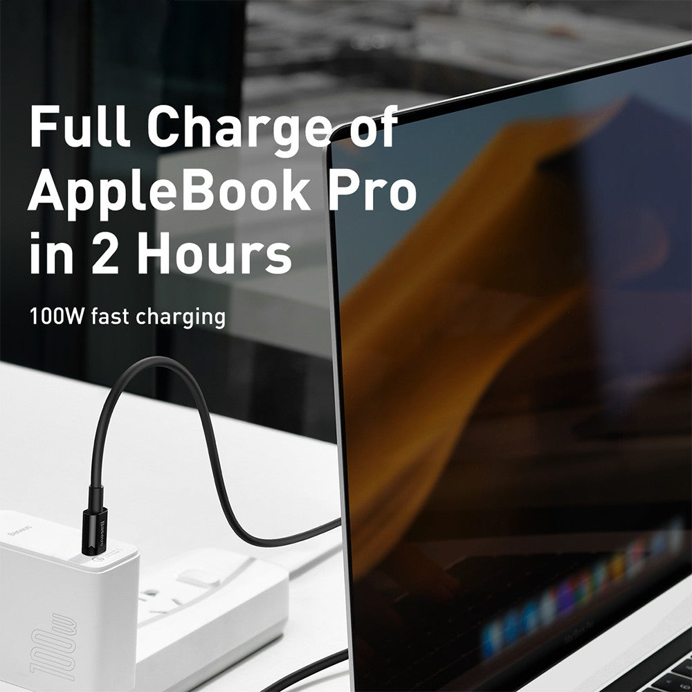 Baseus Superior Series Fast Charging Data Cable Type-C to Type-C 100W 1/2M