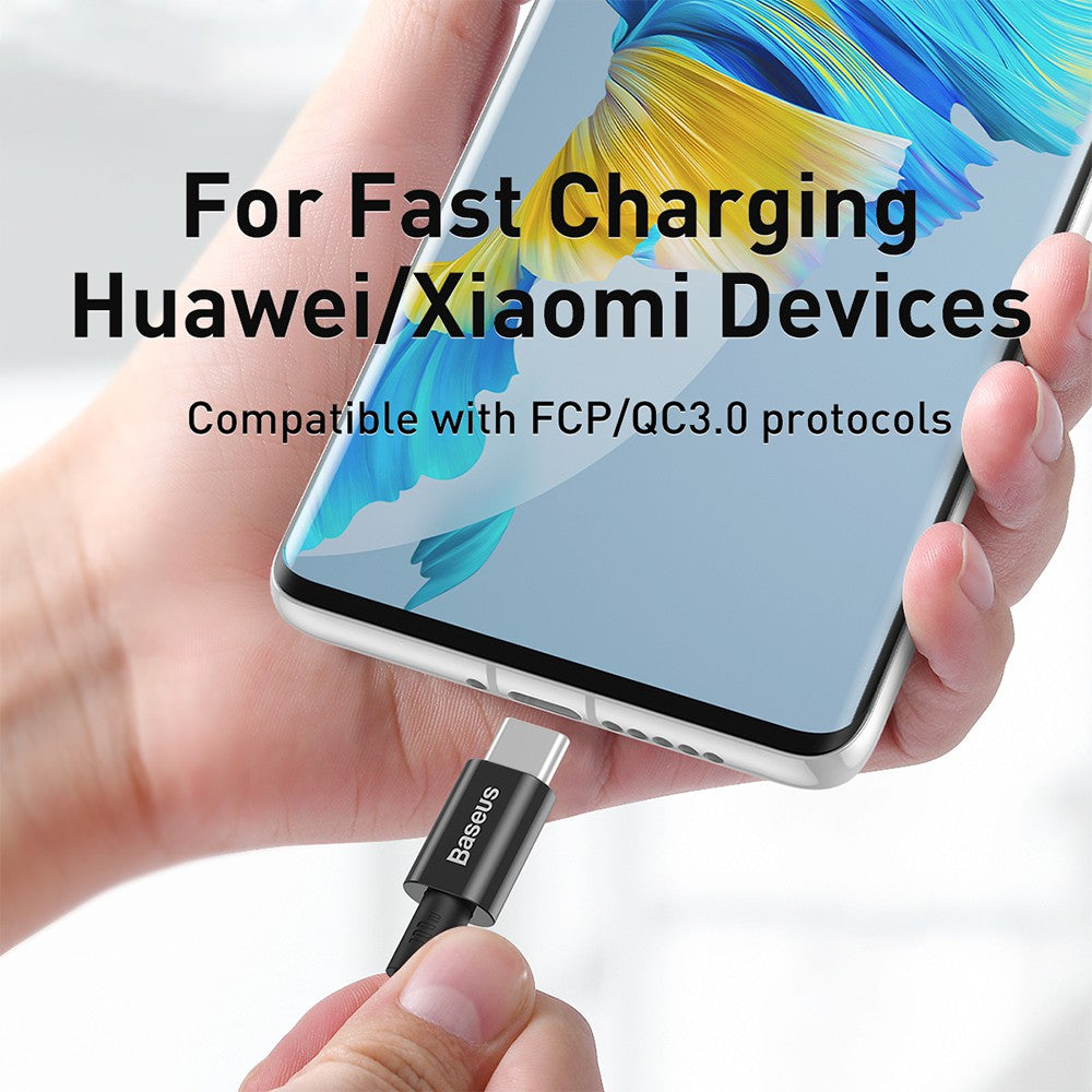 Baseus Superior Series Fast Charging Data Cable Type-C to Type-C 100W 1/2M
