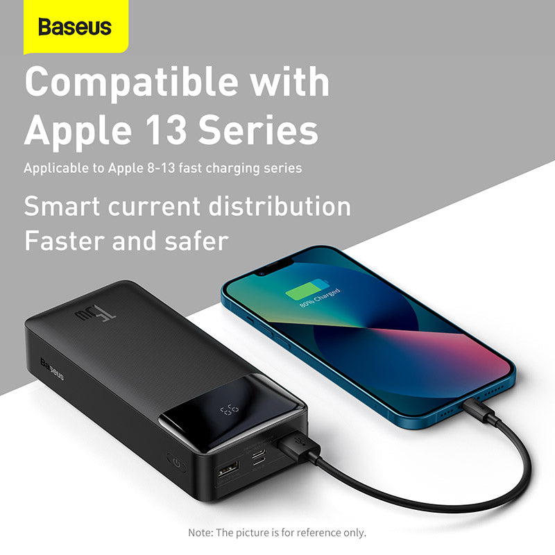 Baseus Bipow Digital Display Power Bank 30000mAh 15W