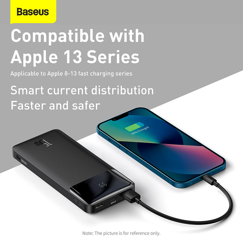 Baseus Bipow Digital Display Power Bank 10000mAh 15W