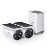 Baseus Security S1 Pro Outdoor Dual Camera 3K 2-Cam Kit White