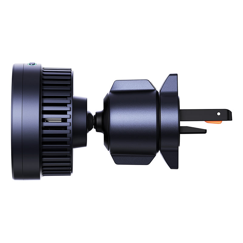 Baseus MagPro Series Magnetic Wireless Charging Car Mount Air Vent Version 15W Qi2.0 Cosmic Black