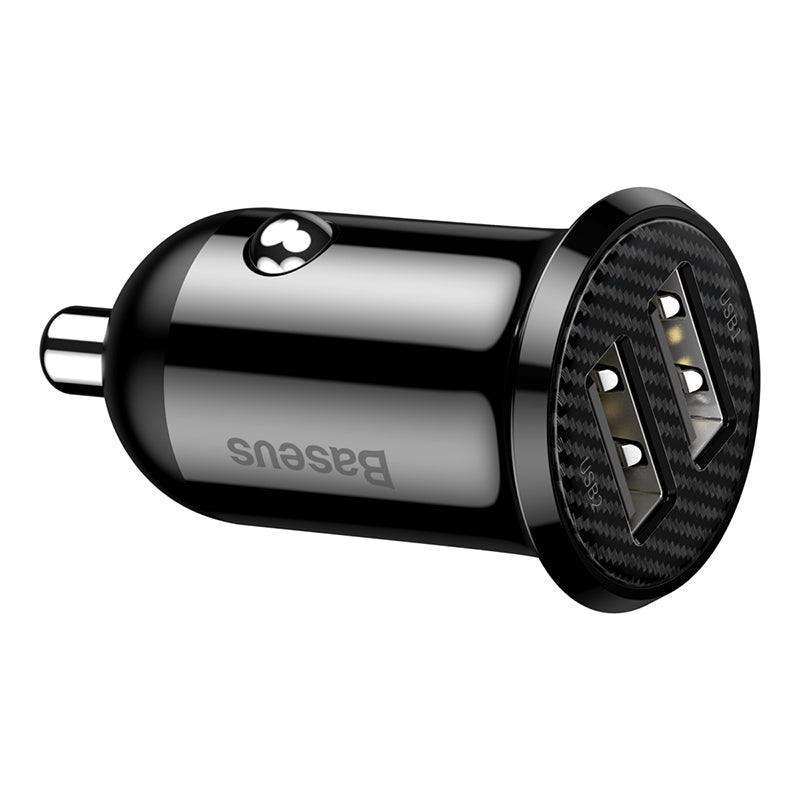 Baseus Grain Pro Car Charger (Dual USB 4.8A)