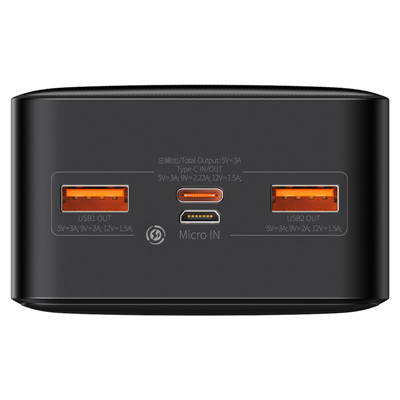 Baseus Bipow Digital Display Fast Charge Power Bank 30000mAh 20W