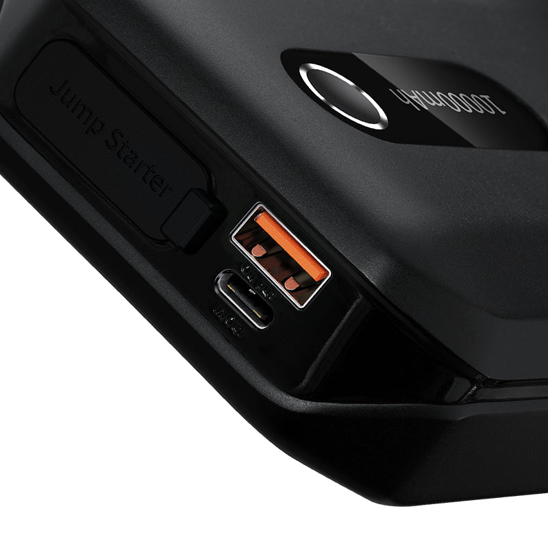 Baseus Super Energy Air Car Jump Starter (10000mAh, Peak Current 1000A)