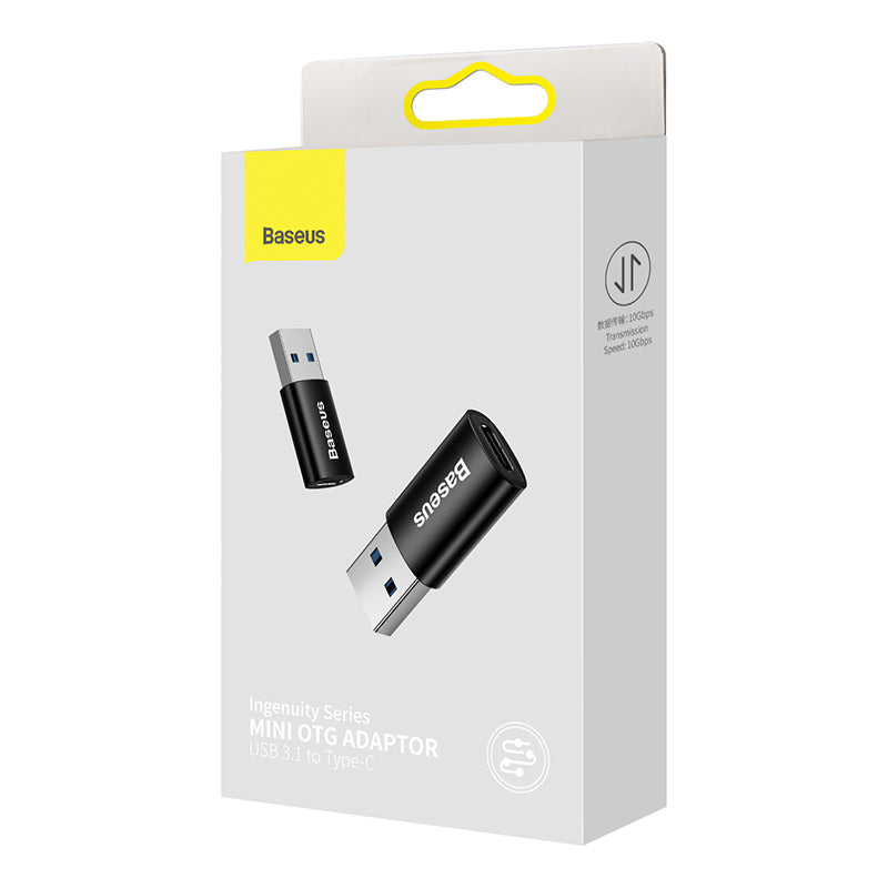 Baseus Ingenuity Series Mini OTG Adaptor USB 3.1 to Type-C