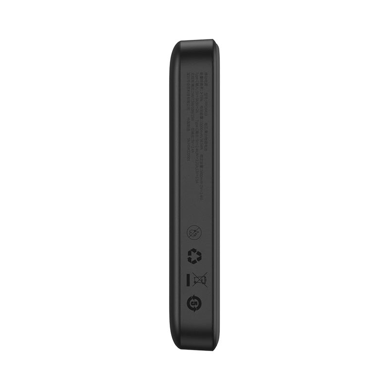Baseus Magnetic Mini Wireless Fast Charge Power Bank 10000mAh 20W(With Baseus Simple wiring Type-C to Type-C 60W(20V/3A)30cm)