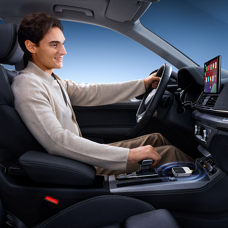 OS-Baseus SafeJourney Series Wireless CarPlay Adapter Space Grey
