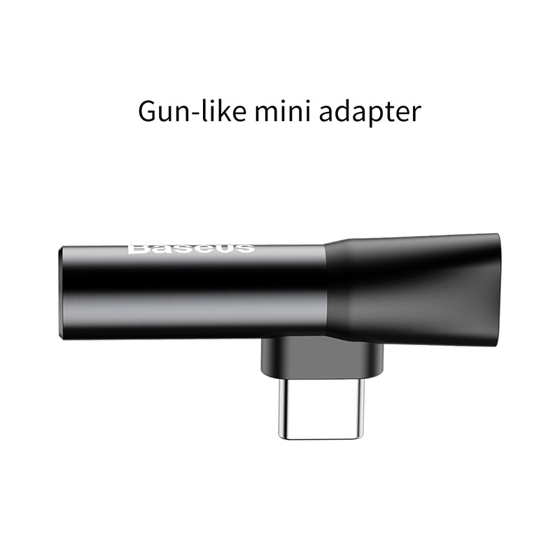Baseus L41 Type-C (input) for Type-C Female Connectors + 3.5 mm Female Connector Adapters