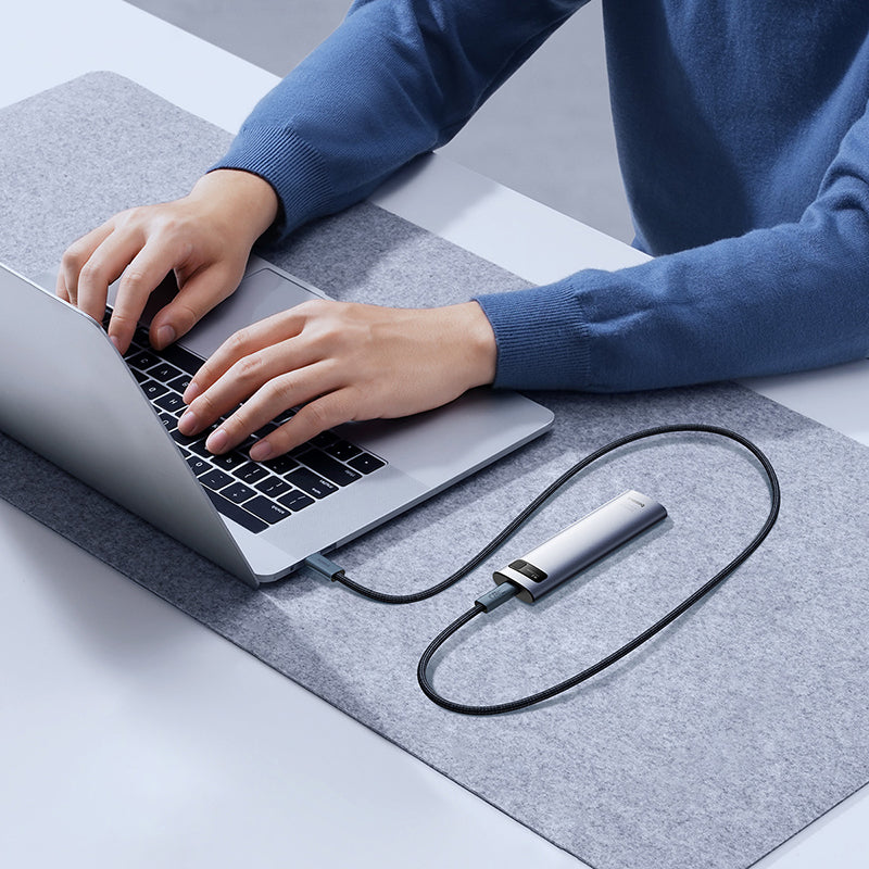 Baseus Flash Series 2 USB4 Full Featured Data Cable Type-C to Type-C 240W 1m