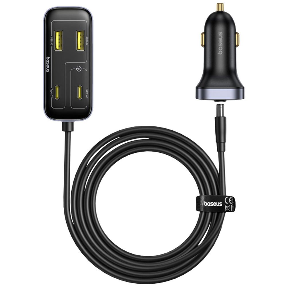 Baseus BackseatPal L1 Car Charger 110W Black