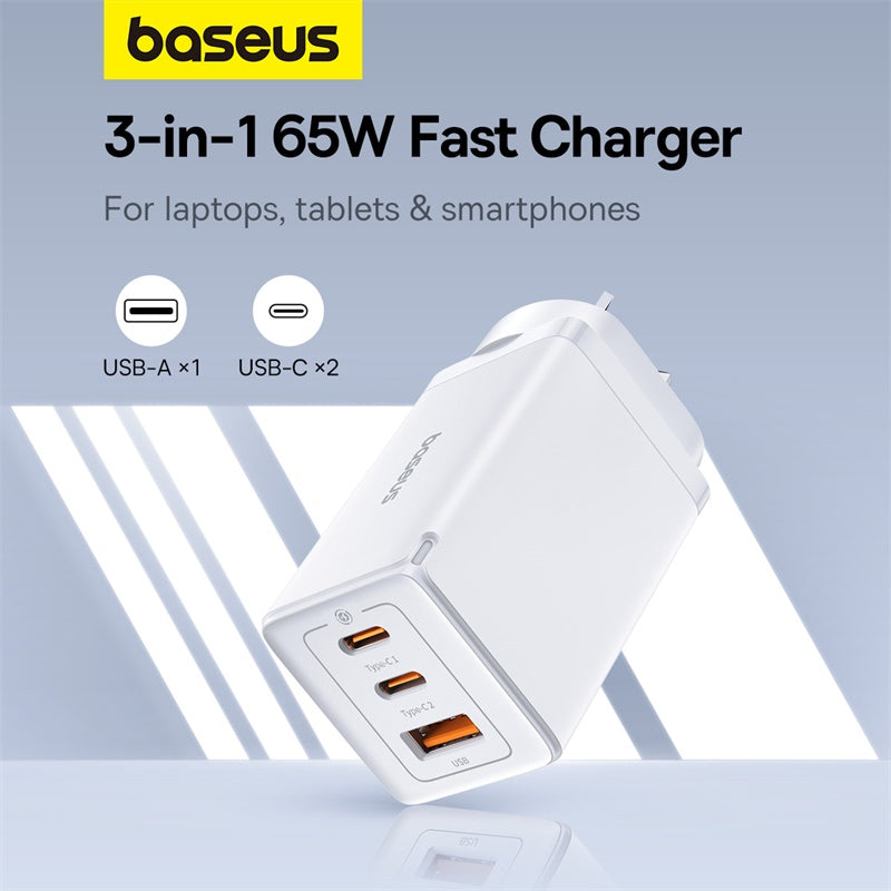 Baseus GaN5 Pro Fast Charger 2C+U 65W