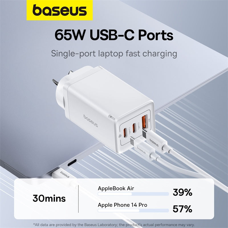 Baseus GaN5 Pro Fast Charger 2C+U 65W