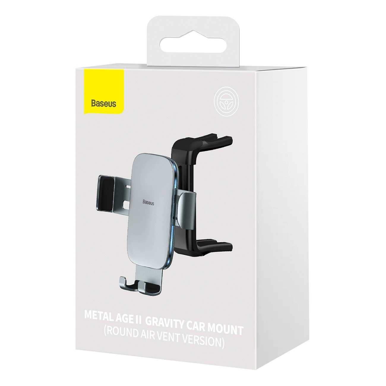 Baseus Metal Agell Gravity Car Mount (Round Air Vent Version)