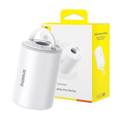 Baseus PocketGo Pro Series Portable Air Pump-Stellar White