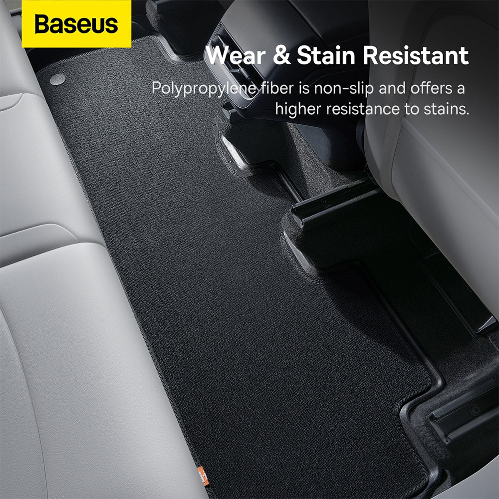 Baseus T-Space Series 6-Piece Floor Mat for Tesla Model Y Polypropylene Cluster