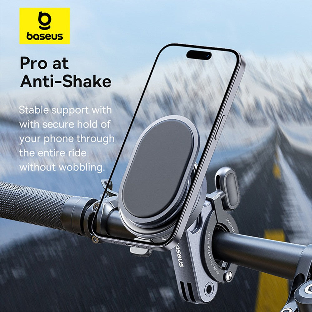 Baseus PrimeTrip Series Stick-on Type Bike Phone Mount-Cosmic Black