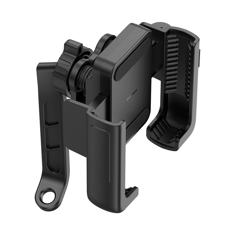 Baseus GoTrip Series Bike Phone Mount Rearview Mirror Version-Cluster Black