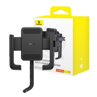 Baseus GoTrip Series Bike Phone Mount Rearview Mirror Version-Cluster Black
