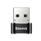 Baseus Mini Type-C Female to USB Male Adapter Converter Black