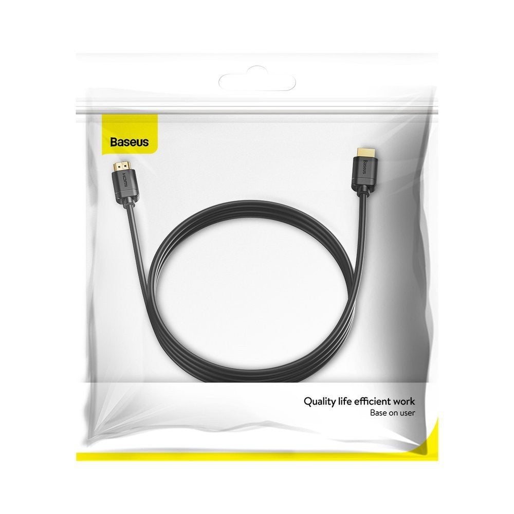 Baseus HDMI 2.0 cable 4K 60 Hz 3D HDR 18 Gbps CAKGQ-A01 1/3/5M-Black