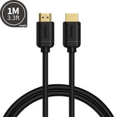 Baseus HDMI 2.0 cable 4K 60 Hz 3D HDR 18 Gbps CAKGQ-A01 1/3/5M-Black
