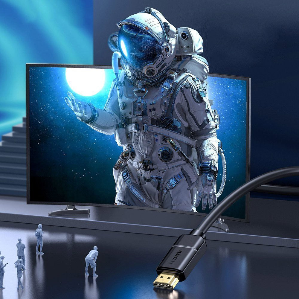 Baseus HDMI 2.0 cable 4K 60 Hz 3D HDR 18 Gbps CAKGQ-A01 1/3/5M-Black