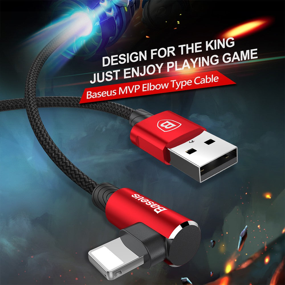 Baseus MVP Elbow Type Cable USB For IP 1.5A 2M