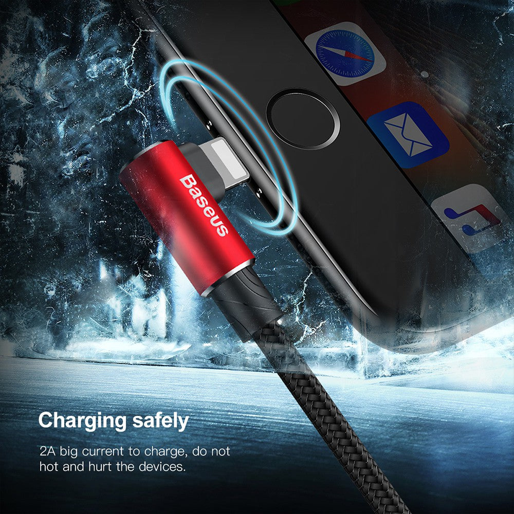 Baseus MVP Elbow Type Cable USB For IP 2A 1M