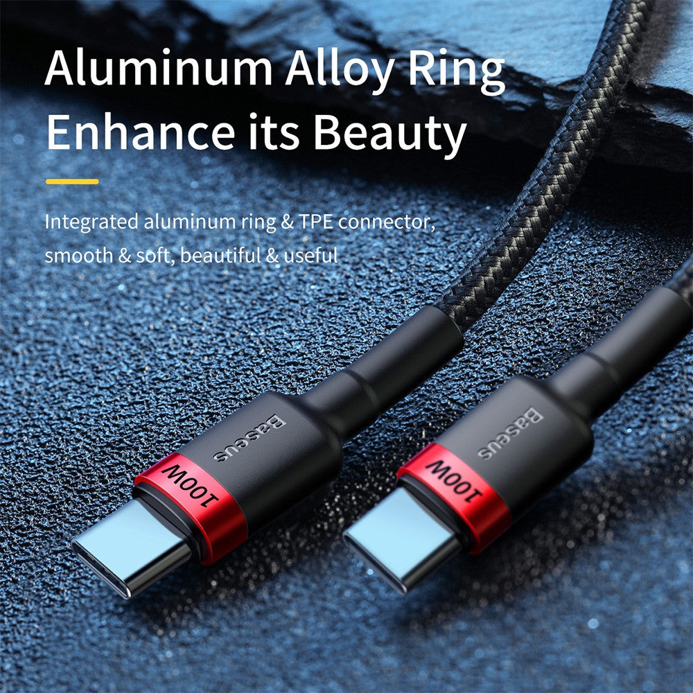 Baseus Cafule PD2.0 100W Flash Charging Type-C to Type-C Cable (20V 5A) 2m